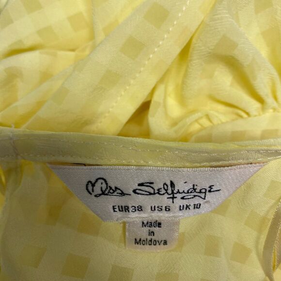 #132 MISS SELFRIDGE open back blouse - Picture 6 of 7